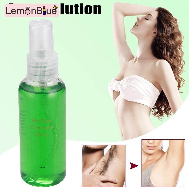 Gambar LemonBlue 60ml Pre Hair Removal Wax Treatment Spray Liquid Waxing Sprayer Essence Liquid