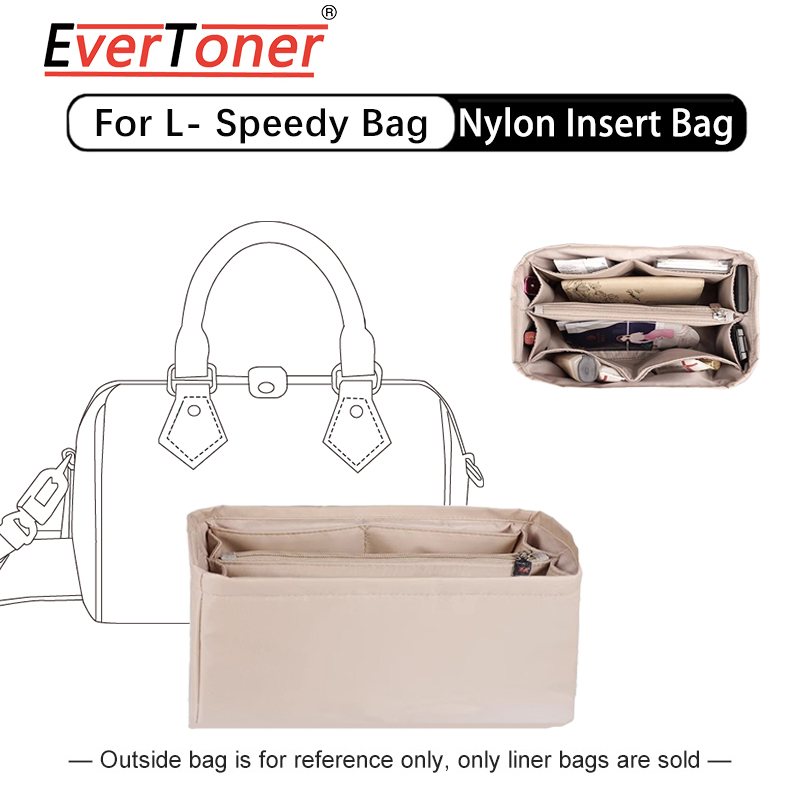 EverToner Purse Organizer for L Spe-dy nano/20/25/30/35/40 Insert Nylon Inner Liner Bag Pocktet Organizer ราคา 622 บาท*ส่งฟรี