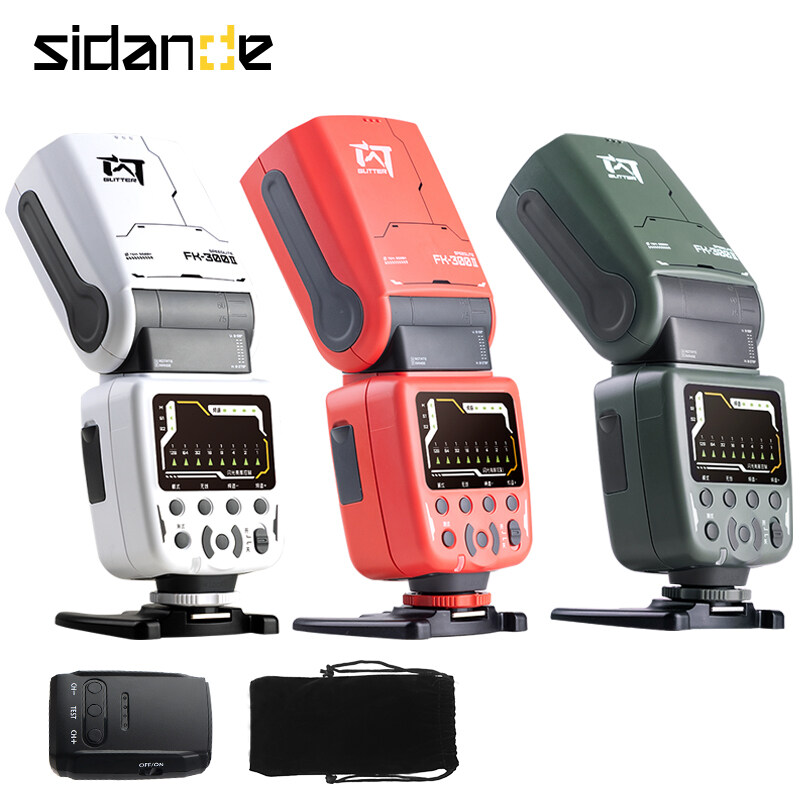 Sidande fk300 II Speedlite Đèn flash máy ảnh phổ Hot Giày cho DSLR Canon/Nikon/Sony/Fuji/Olympus/Panasonic/Pentax