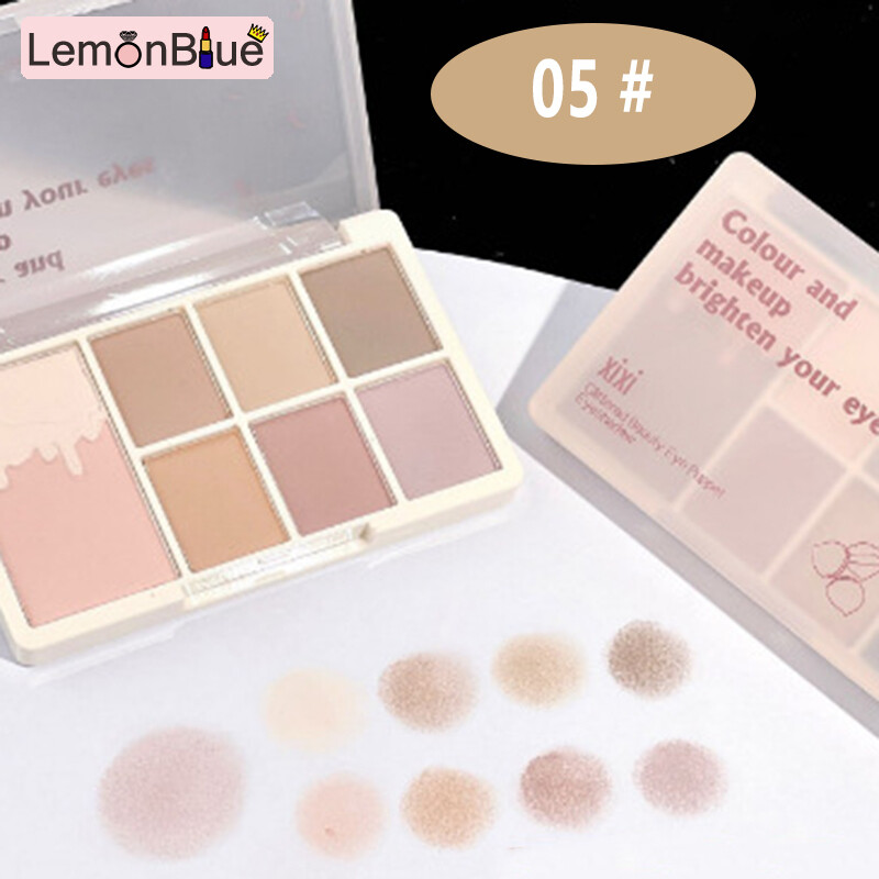 Gambar 7 Color Eye Shadow Palette Natural Glitter Pearly Matte Eye Shadow Long Lasting Eye Makeup 7 Color Eye Shadow Palette Natural Glitter Pearly Matte Eye Shadow Long Lasting Waterproof