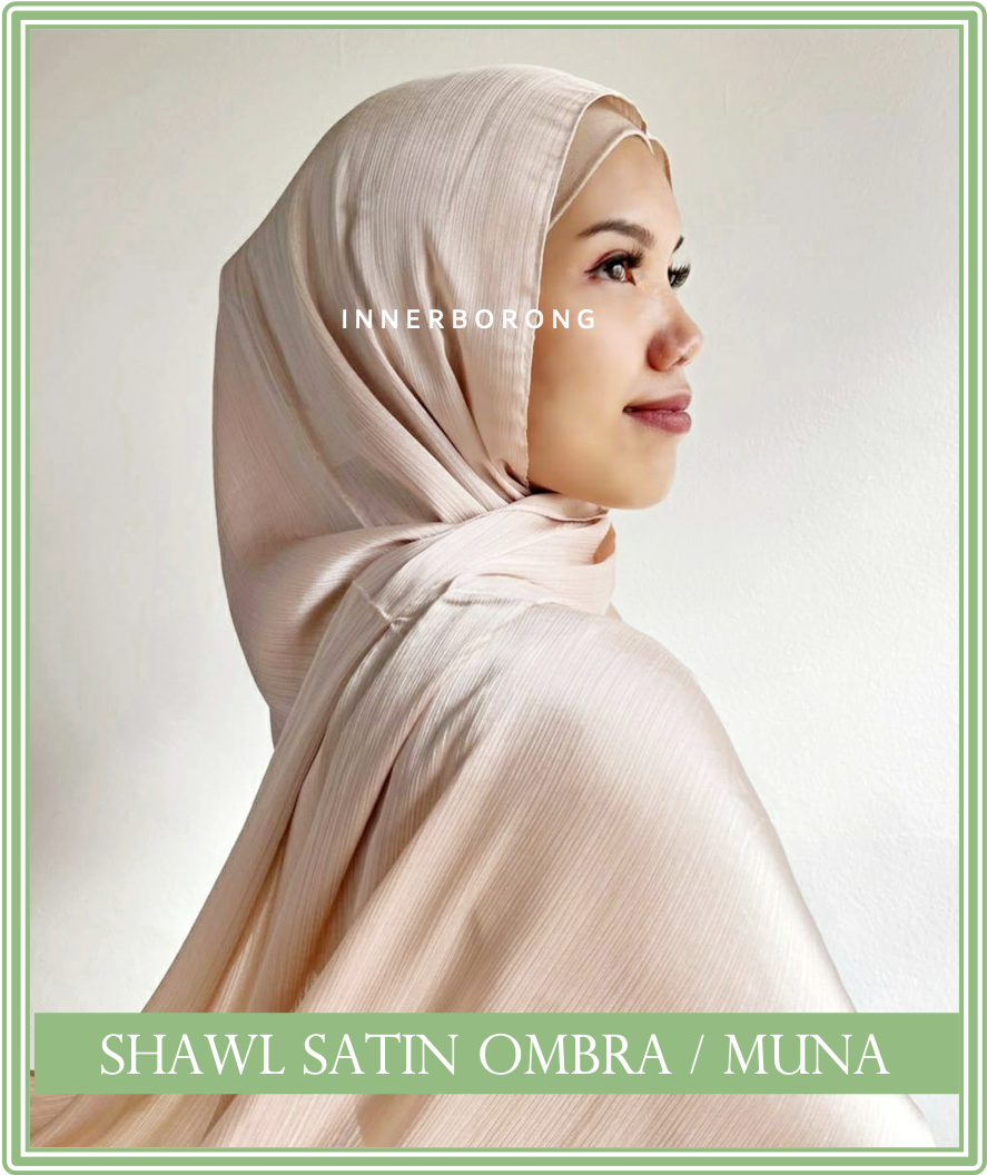 satin ombra shawl