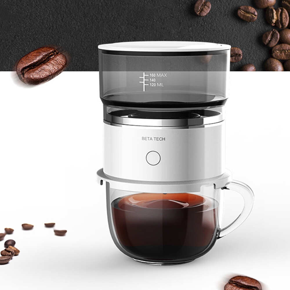 Mini Máy pha cà phê Máy pha cà phê máy xay tự động tay Brew Máy pha cà phê phin