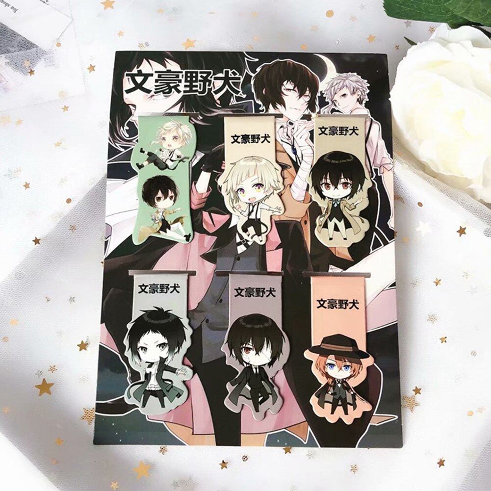 New Future 6 Pcs 1 Set Kimetsu No Yaiba Anime Bookmark Gift Lazada Ph
