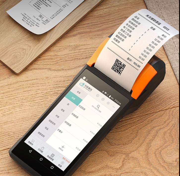 Handheld Android Inclouding Printer Android Handheld Portable Smart Mobile 58mm Thermal Printer 4G / WIFI ...