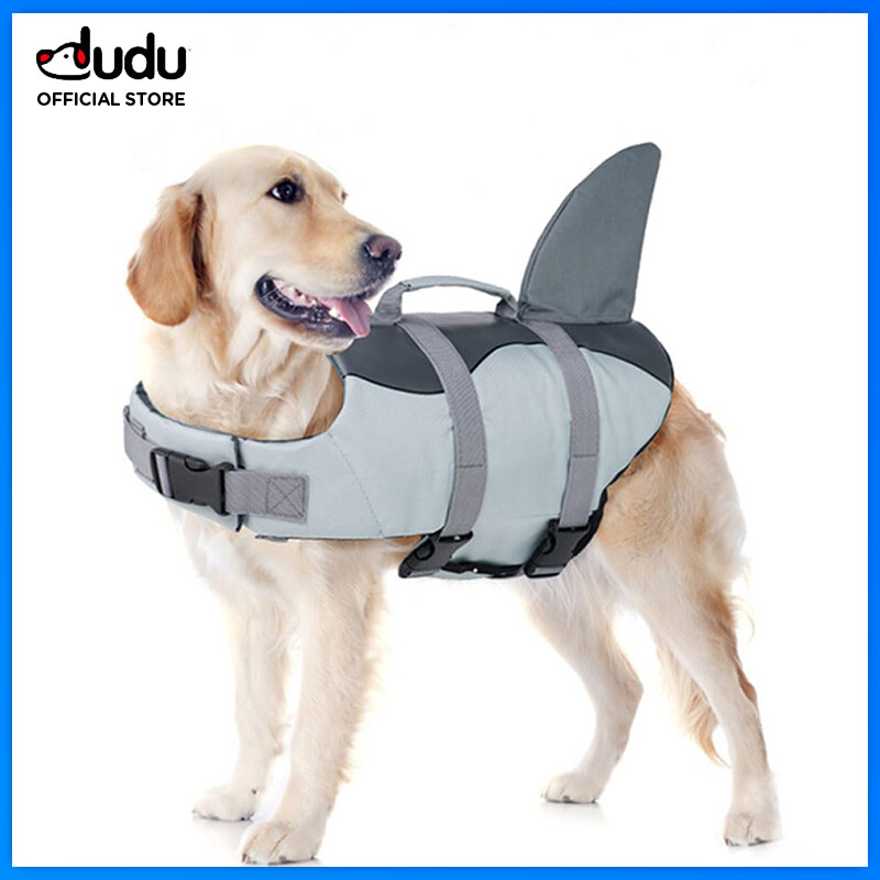 DUDU Pet Dog Life Vest Summer Shark Mermaid Pet Life Jacket Dog Clothes Harness Dogs Swimwear Pets Swimming Suit Funny Cute Dog Costu Giá  305,882 Đồng*Miễn phí vận chuyển
