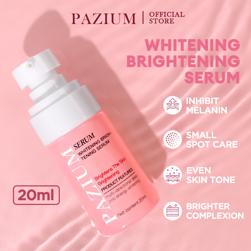 PAZIUM Face Whitening Serum with Niacinamide Anti-Acne Treatment Shrinks Pores Best Facial Serum Anti-Wrinkles Anti Aging Serum for Face精华液 Harga 14 Ringgit*Penghantaran Percuma