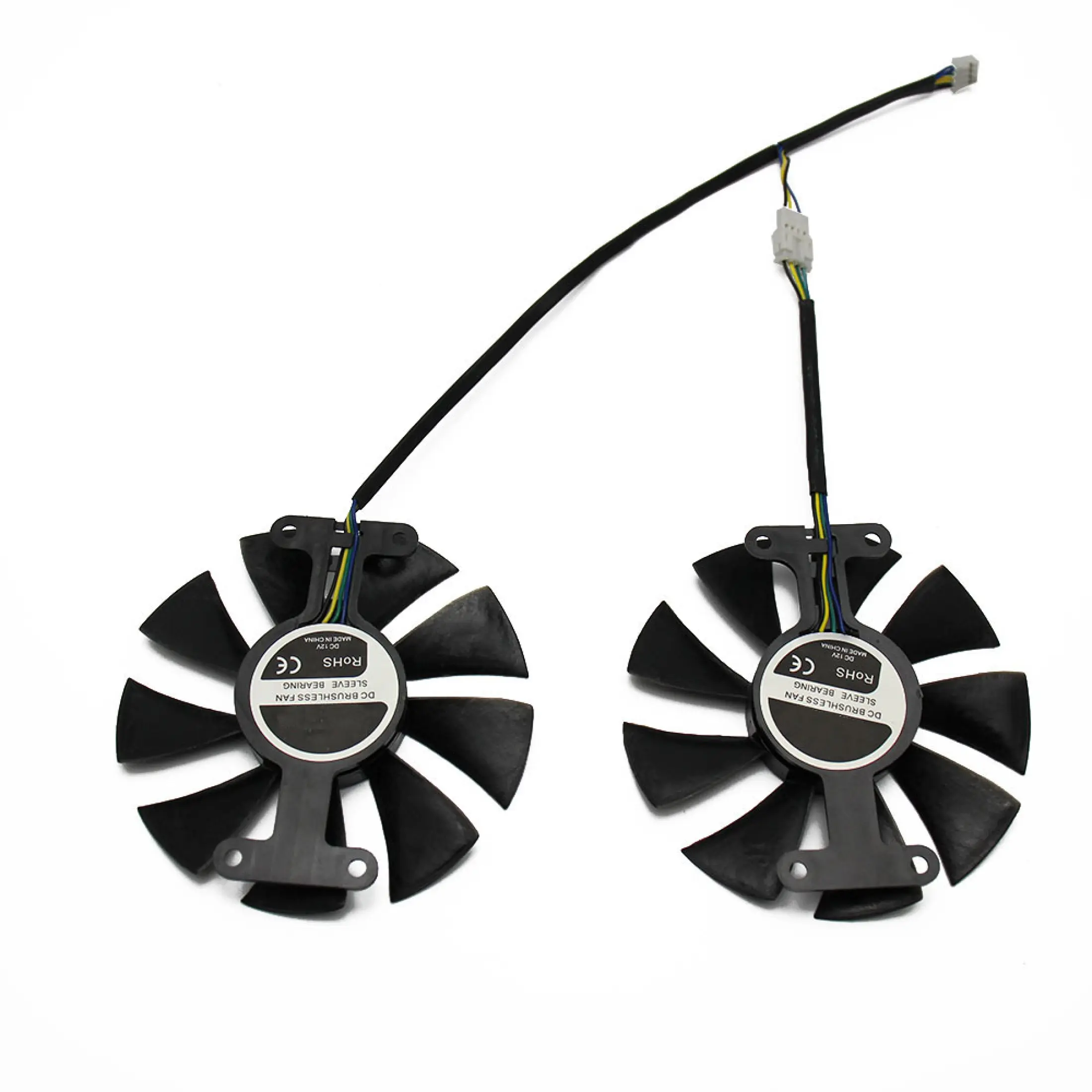 Asli Kualitas Tinggi 2 Pcs Set Ga91s2h Geforce Gtxx 950 1060 Gpu Cooler Fan Untuk Galaxy Geforce Gtxx 950 Geforce Gtx1060 Vga Kartu Kipas Pendingin Lazada Indonesia