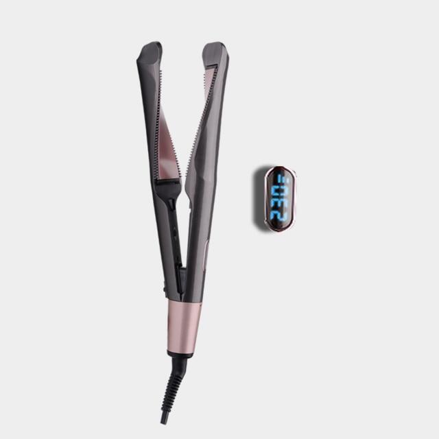 Gambar Professional Hair Straightener Hair crimper Straightening Iron Curling Iron Hair Curler 2 in 1 Flat Irons Ceramic Styling Tools