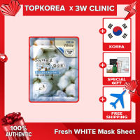 ★3W CLINIC★/////  10 PCS  /////Fresh Facial Mask Sheet  - 14 Options / TOPKOREA / Shipping from korea
