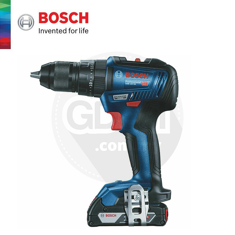 Bosch Drill Driver GSR 18V-50 Professional Cordless (HD) - 06019H50L0
