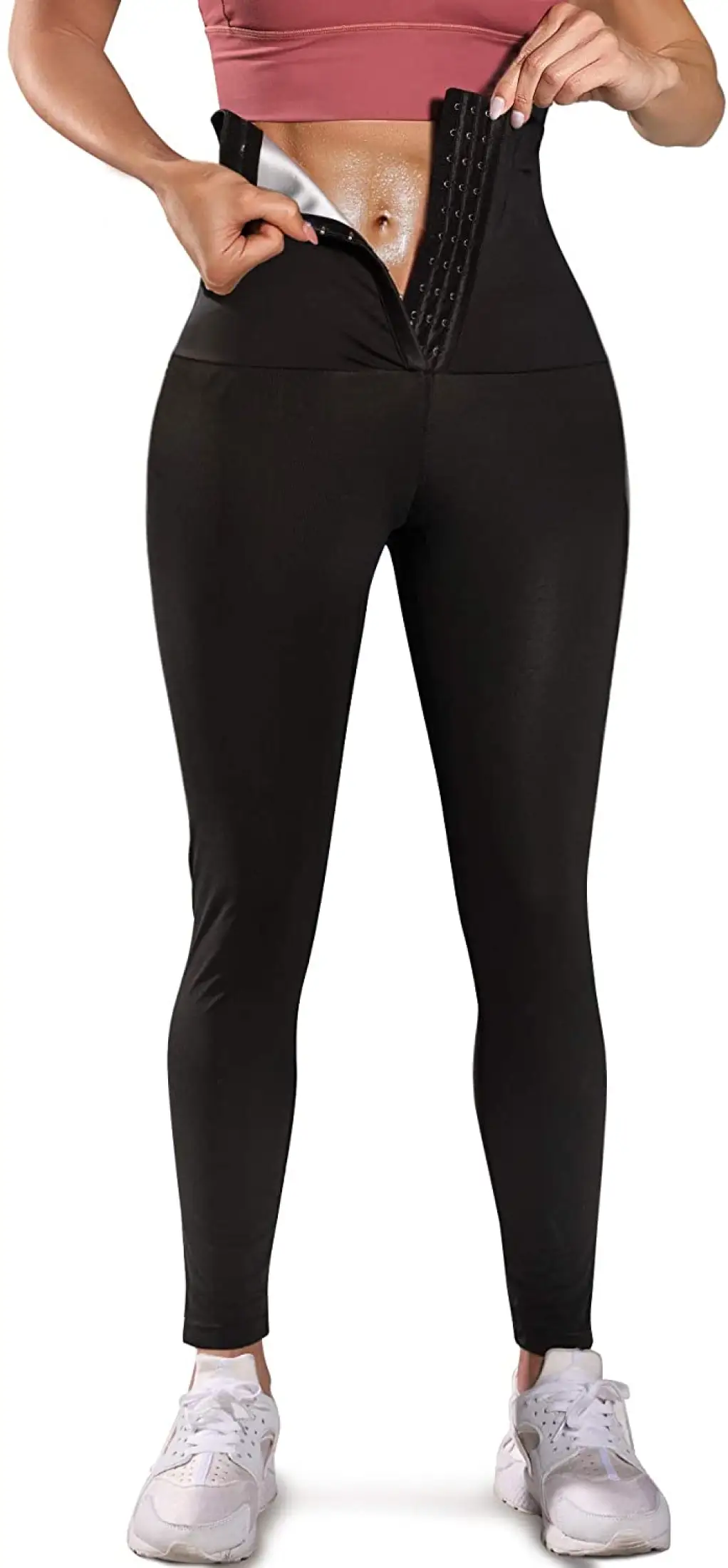 High waisted sauna leggings Clearance
