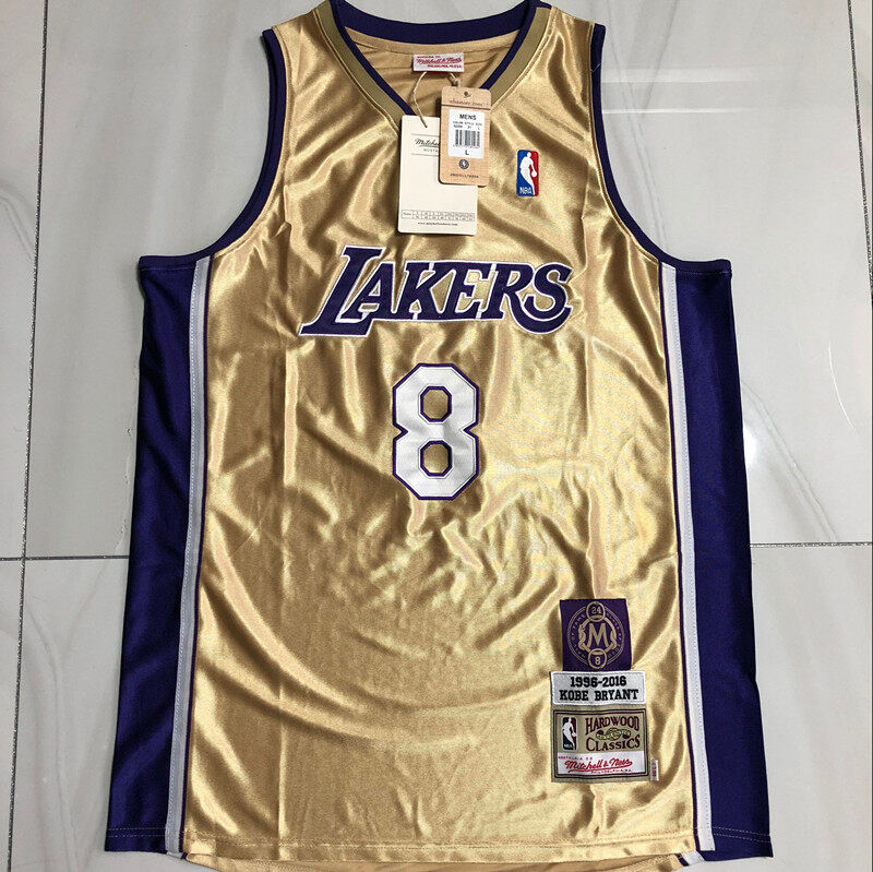 Kobe Bryant Los Angeles Lakers Mitchell & Ness Hall of Fame Class of 2020  #24 Authentic Hardwood Classics Jersey - Gold