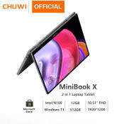 CHUWI MiniBook X 2-in-1 Laptop: 10.51", 12