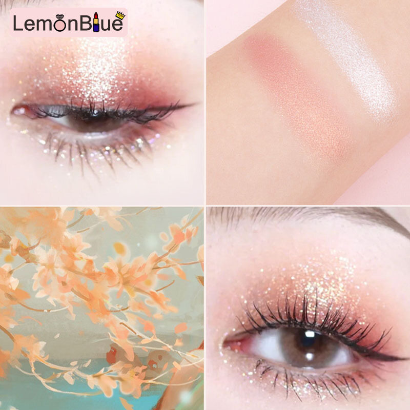 Gambar Double Layer Face Makeup Foundation Oil control Brighten Concealer Whiten effective Oil control Brighten Concealer Whitening Pressed Makeup Foundation face