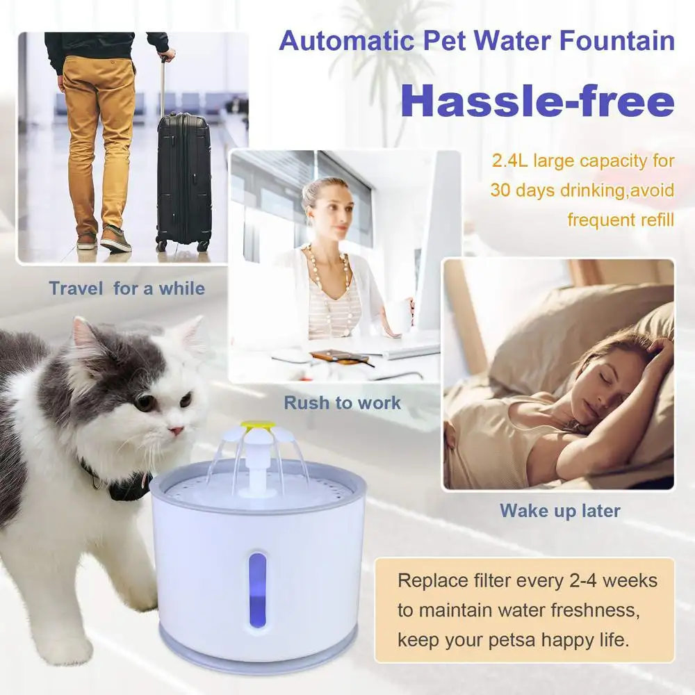 automatic cat fountain