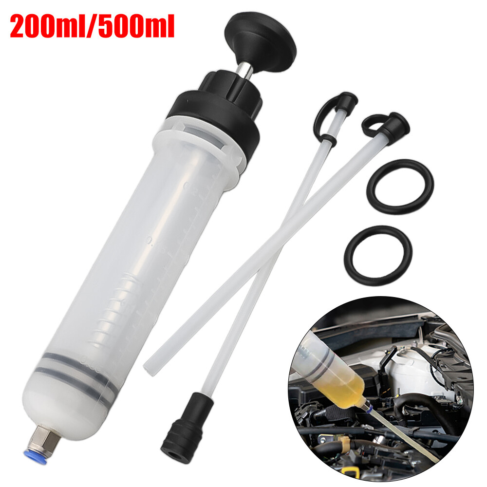 Dụng cụ thay dầu máy chiết phanh ô tô dầu lỏng kèm ống hút nhiên liệu bằng tay & máy chiết rót thay dầu lỏng máy sơ tán bơm tự động 200ml/500ml
