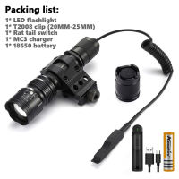 Alonefire TK104 XM-L2 LED Flashlight Zoom Outdoor Camping Lamp Waterproof Home Lighting 2000 Lumens