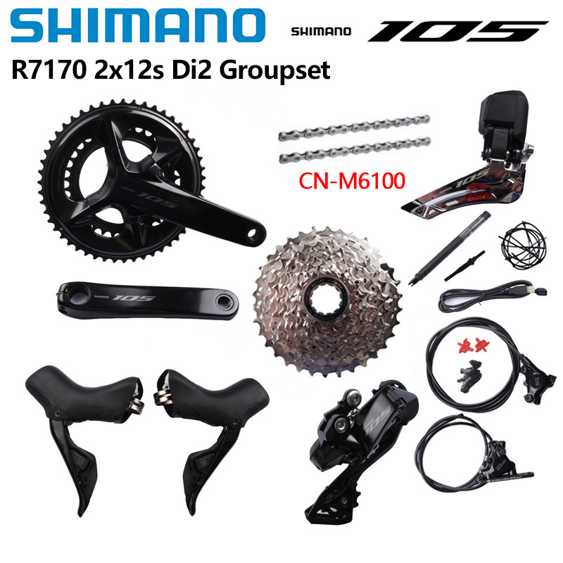 Shimano Tiagra 4700 Groupset 2x10 Speed Crankset Front Rear