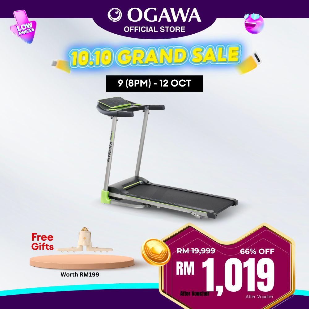 Ogawa Activo Treadmill Foldable Smart Walking Pad, Ultra-Thin - Main Image