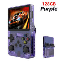 【Philippines Delivery】ZDSSY R36S Retro Handheld Video Game Console Linux System 3.5 Inch IPS Screen Mini Portable Handheld Video Player 64GB 128GB Preloaded 15000 Games