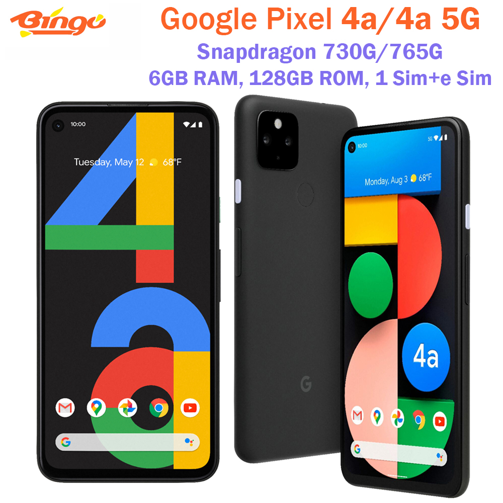 Google Pixel 4A 5G Unlocked 6Gb Ram 128Gb Rom Nfc Fingerprint