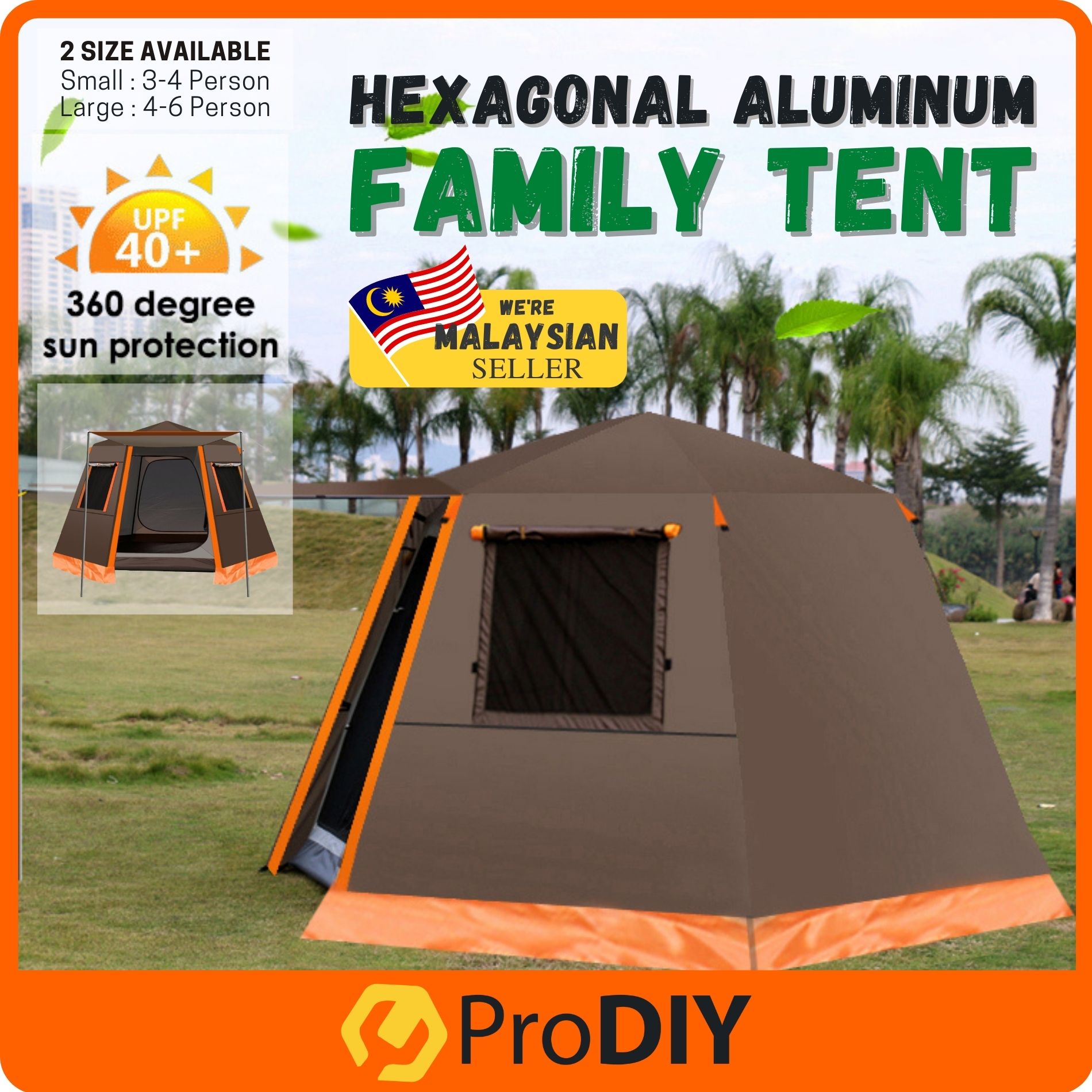 Foldable Outdoor Tents Kemah 