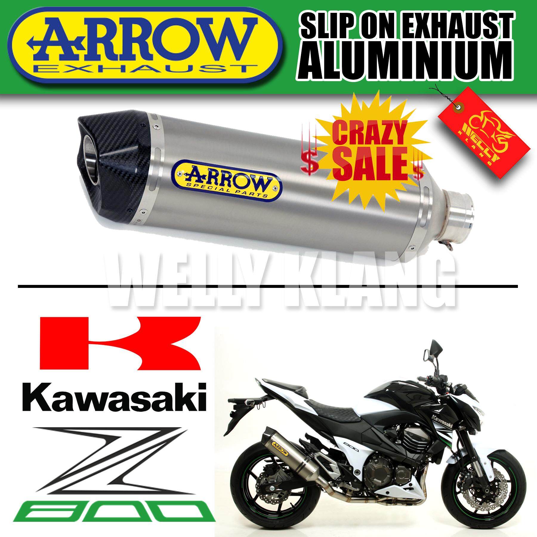 Exhaust Arrow Full System Black Edition for Kawasaki Ninja 250 