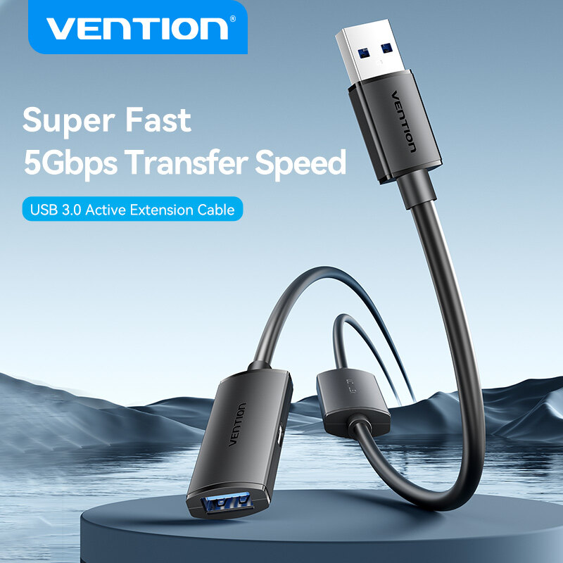 Vention USB 3.0 cáp mở rộng hoạt động USB 3.0 Cáp nối dây dữ liệu cho thông minh Máy Tính TV Xbox On