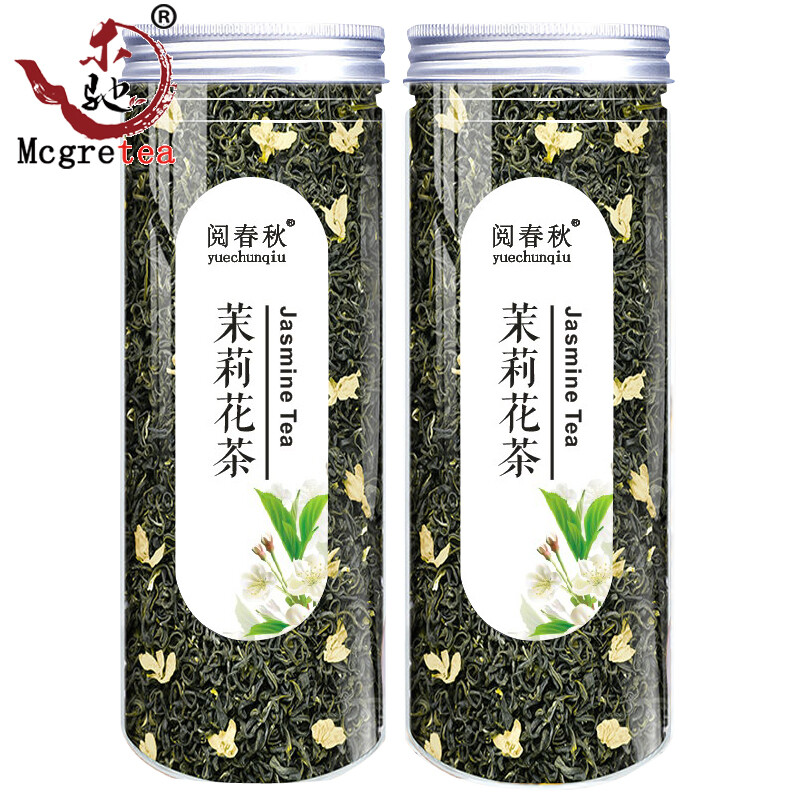Gambar ?Mcgretea High Quality ?? ???? 100g 200g?Mcgretea Green Tea Mo Li Hua Cha Flower Tea Jasmine Tea