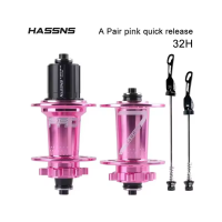 HASSNS PRO7 Hub Six Nails MTB 24H 32H Quick Release Hyperglide Hub 4 Bearings 8-12S Bike Hub for Road Mountain Bicycle