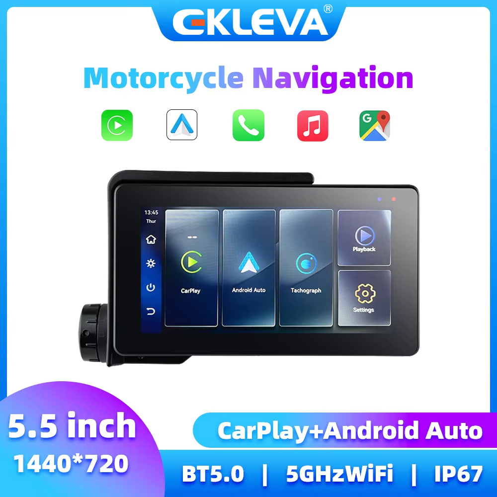 EKLEVA Motorcycle Carplay Screen for BMW R1200GS ADV/ R1250GS ADV Monitor Wireless Carplay Android Auto Display Motorcycle Giá 7,470,161 Đồng*Miễn phí vận chuyển