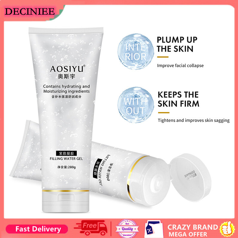  Deciniee 280g siêu âm Gel cho thiết bị làm đẹp RF Máy nâng cơ mặt siêu âm Massager giữ ẩm dẫn điện Gel trẻ hóa da 