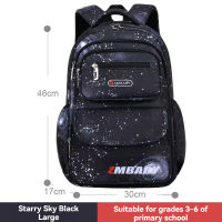 【Flash Deal】Fashion Refrigerator door Primary School Backpack(6-15Y) Waterproof Large Capacity Kid school bag Spine Protection Load Reduction With Reflective Strips Children school bag