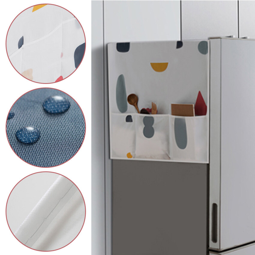 Tấm Phủ Tủ Lạnh Tấm Che Bụi, Khăn Phủ Chống Thấm Nước Cho Đồ Gia Dụng, Tấm Phủ Khăn Tủ Lạnh Gia Dụng