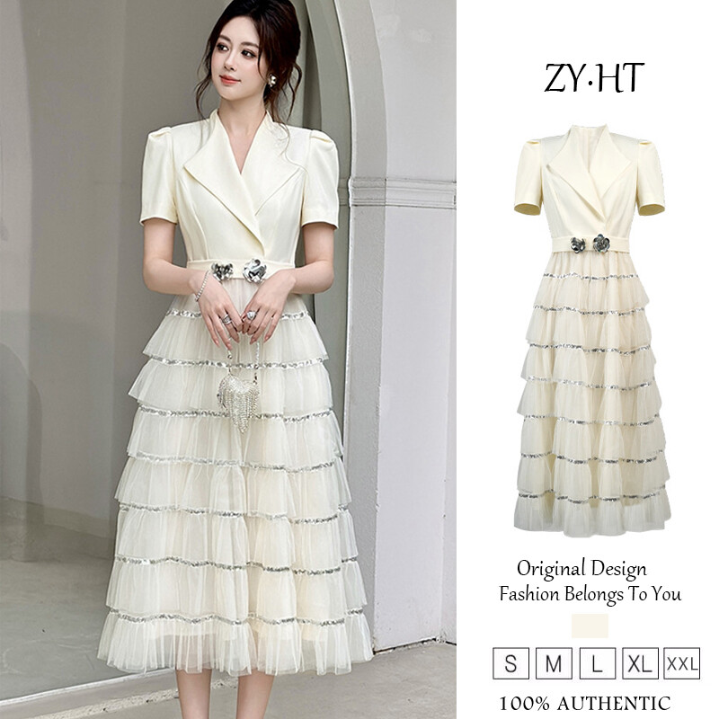 Zyht phụ nữ ăn mặc Đầm công sở váy hàn quốc kỳ nghỉ dresse ĐầM Dạ HộI tham dự sự kiện dresse trang phục sang trọng Đầm thời trang Đầm đi tiệc Wedding dresse 61226