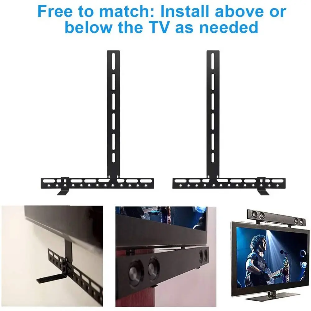 tv wall mount with soundbar mount