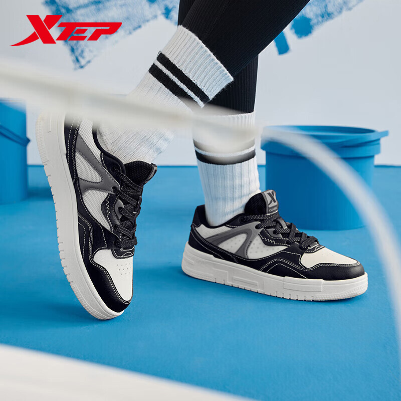 Xtep Men's Skateboard Shoes Mubai Low Top Comfortable Skateboard Shoes Sports Sneakers 876119310023 ราคา 1,053 บาท*ส่งฟรี
