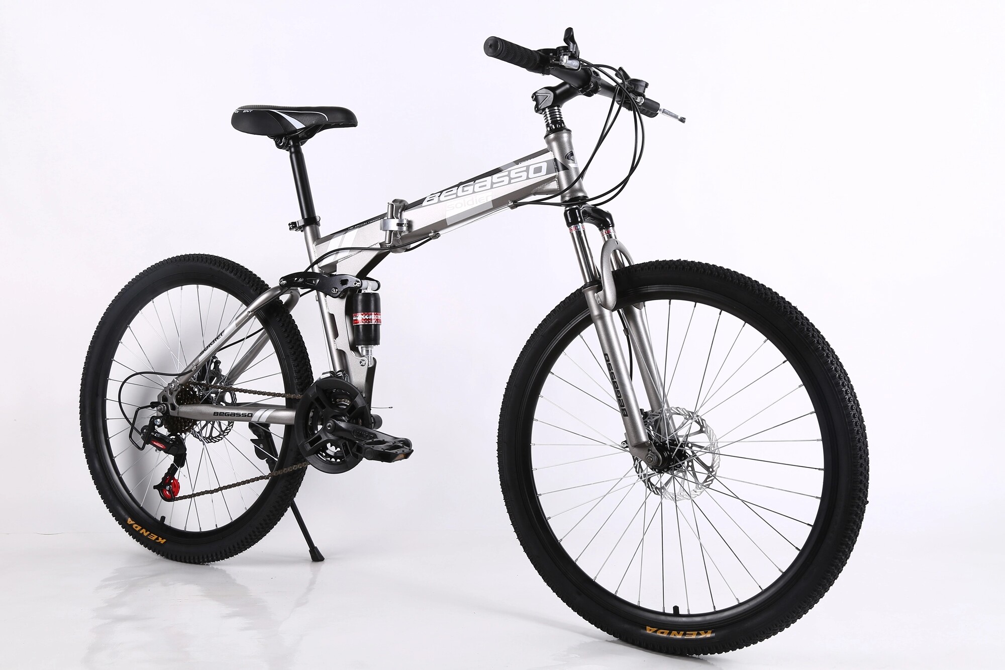 begasso folding mountain bike price