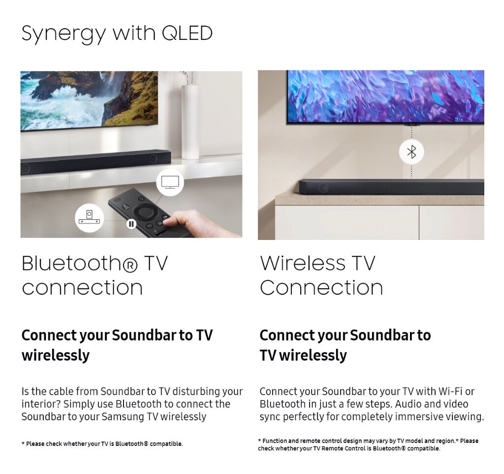 Bluetooth Pairing Connect Samsung Soundbar To Lg Smart Tv Q600c