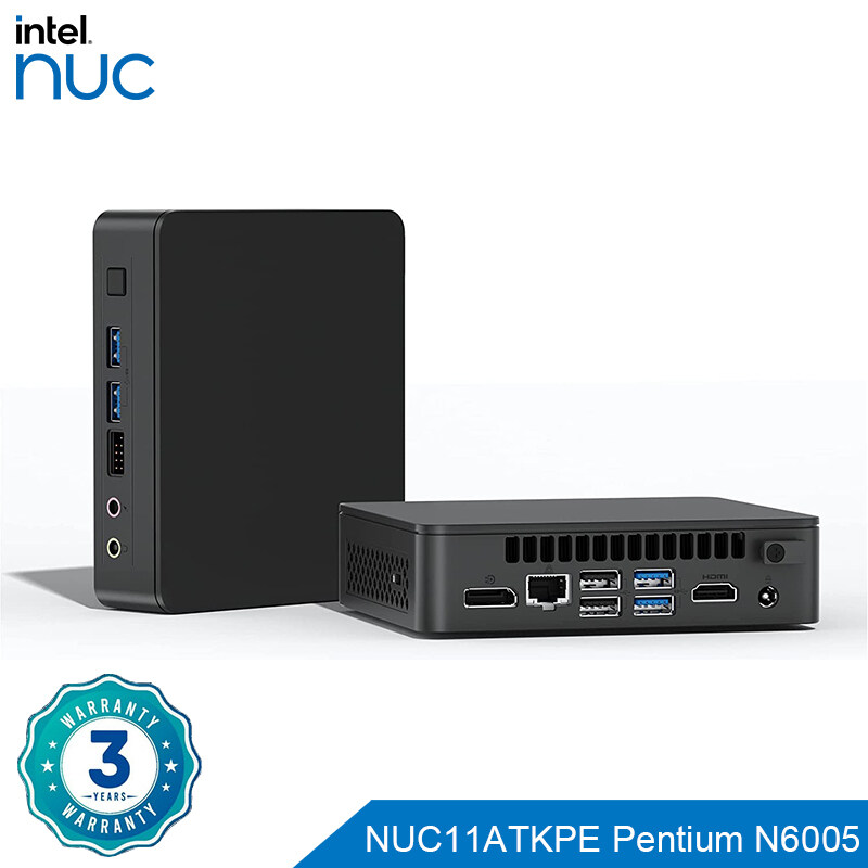 Intel NUC NUC7CJYH Celeron J4005 Duall Core Processor Windows 10 Dual HDMI  DDR4 2400 Mini PC 4k Support Card Reader Lazada Singapore