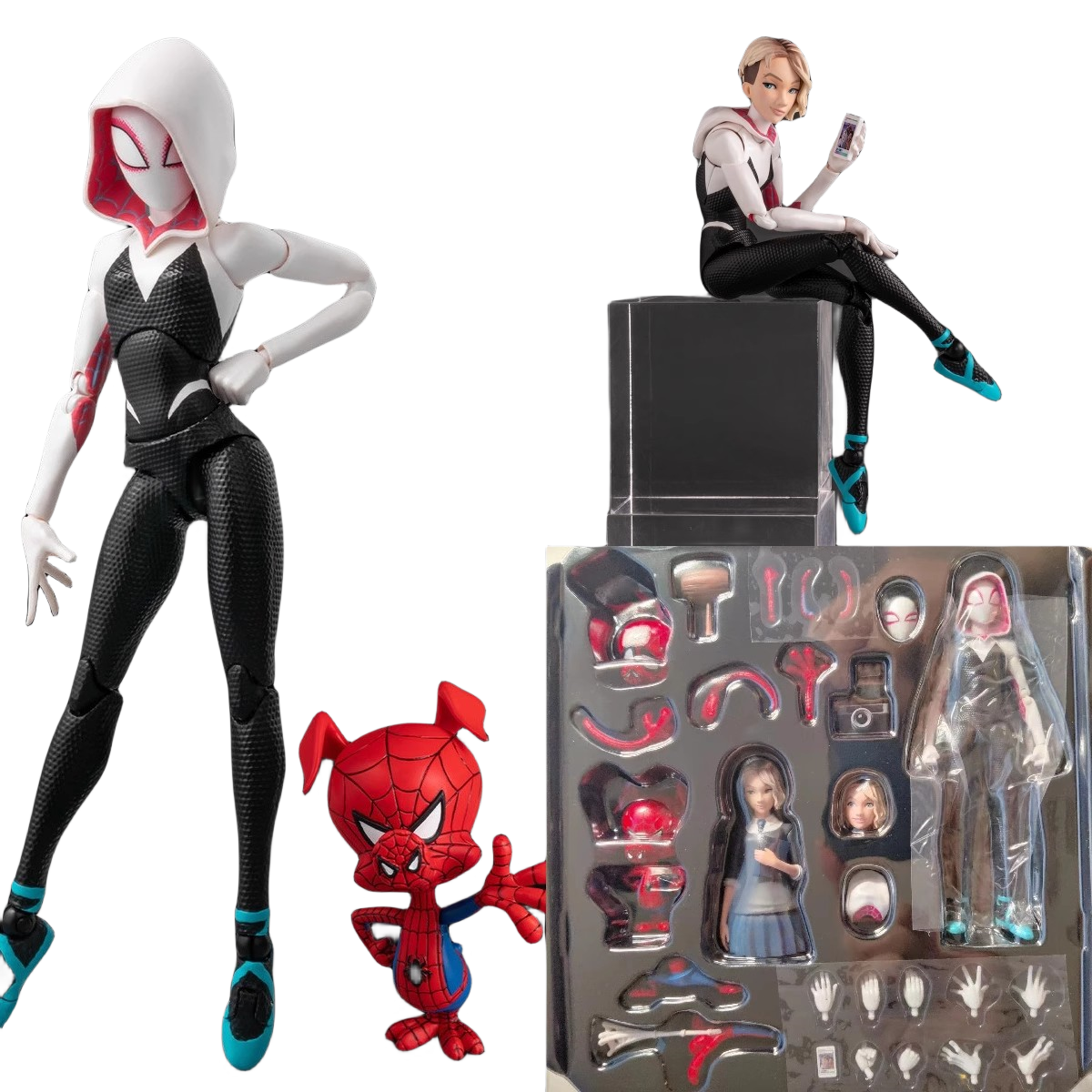 MAFEX Spider-Gwen / Gwen Stacy (Into the Spider-Verse