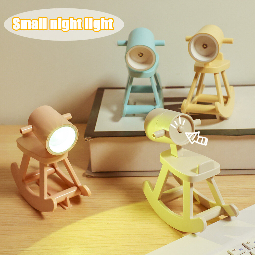 Gấp Mini Đèn để bàn LED Chó sáng tạo hình dạng đèn ban đêm vật trang trí