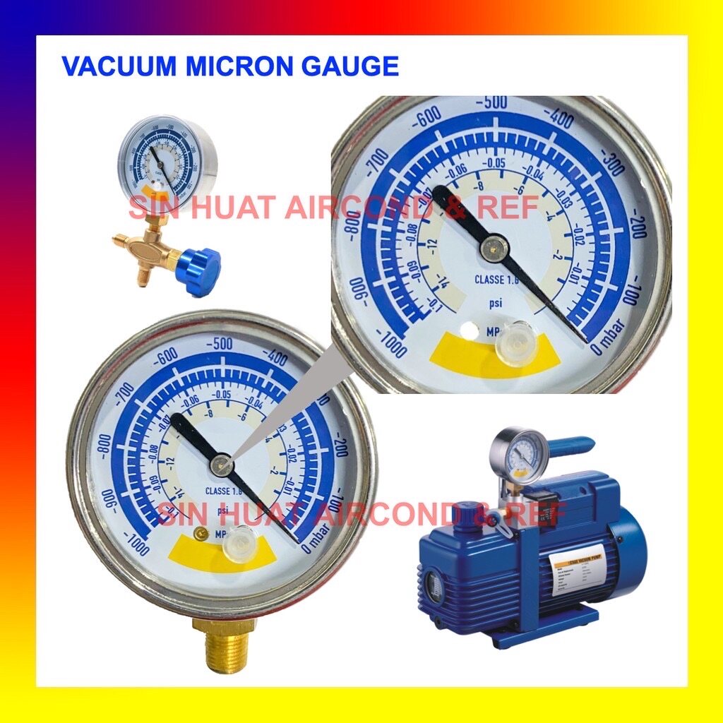 Elitech VGW-Mini HVAC vacuümmeter, zeer nauwkeurig digitaal vacuümmeter Elitech VGW-Mini HVAC vacuümmeter, zeer nauwkeurig digitaal vacuümmeter