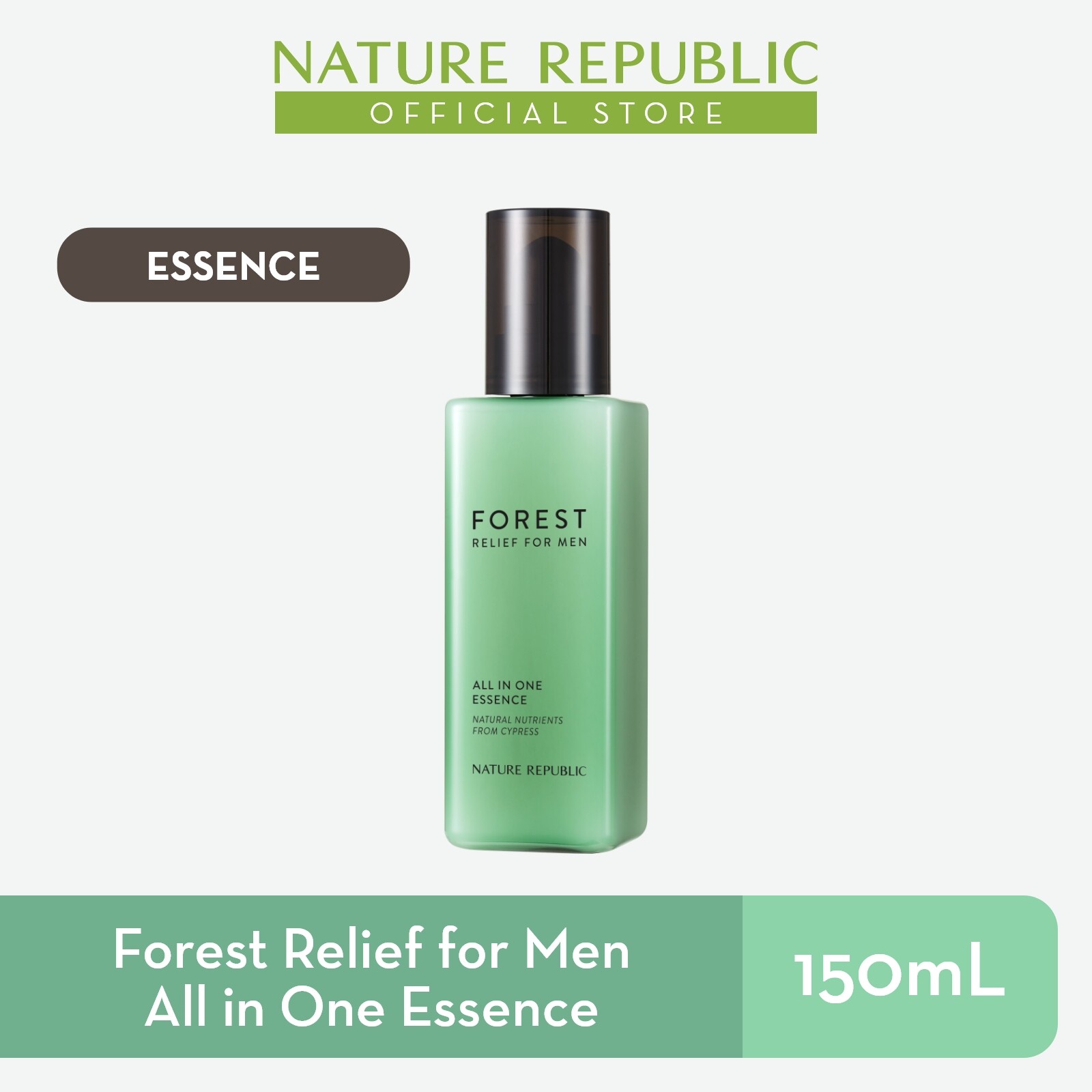 Gambar Nature Republic Forest Relief For Men All In One Essence   for Oily Skin (150ml)
