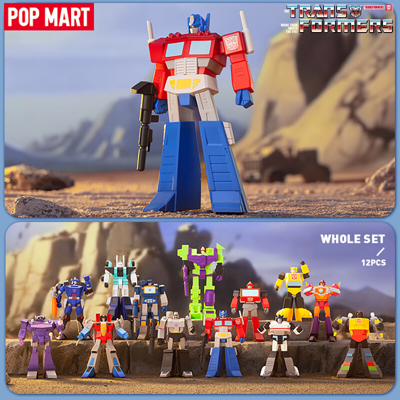 Pop mart transformers generations series figures blind box