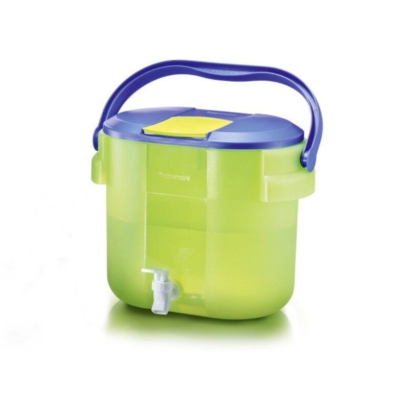 Gambar Tupperware Outdoor Cooler Water Dispenser Blue Large (8.7L)