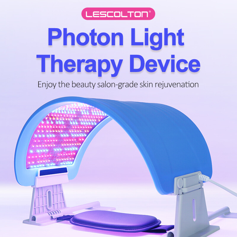 Gambar EMS Photons Light Therepy Device EMS Micro Current And Special Wavelength Phototherapy Three Special Wavelengths Of Light Sources For Beauty