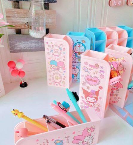 Hộp đựng bút xiên hộp đựng để bàn văn phòng hộp sắp xếp để bàn văn phòng phẩm học sinh