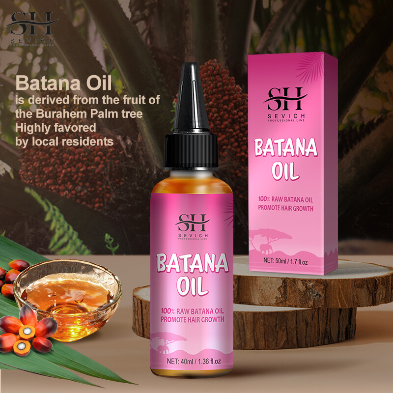 Sevich Tinh Khiết Batana Dầu Cho mọc tóc Batana dầu dưỡng tóc Huyết Thanh Nuôi Dưỡng Da Đầu Giảm chẻ ngọn điều trị rụng tóc