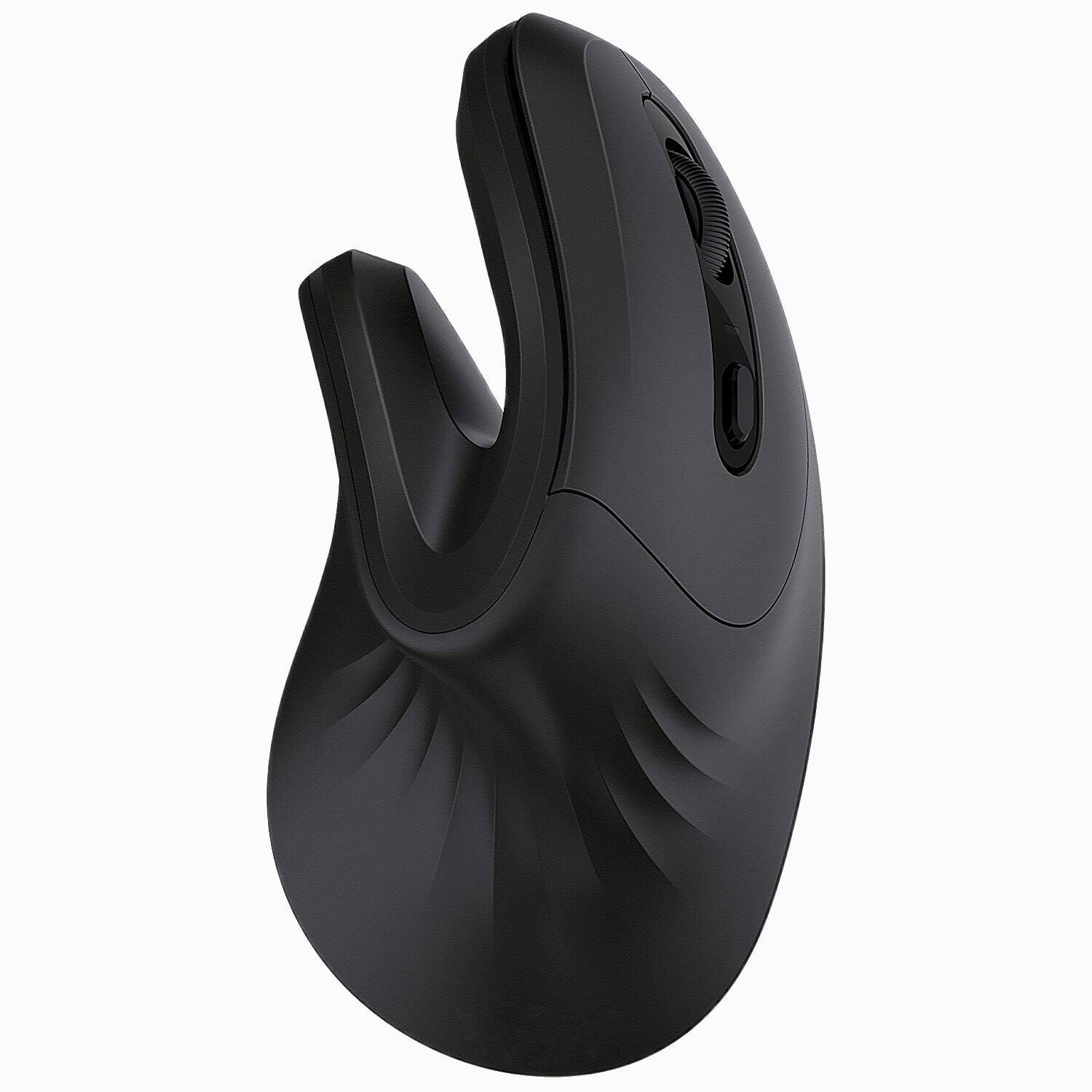 Chyi chuột không dây công thái học mới chuột quang đứng bluetooth 2.4g chuột không dây bluetooth 4.0 có dpi điều chỉnh được cho máy tính xách tay windows